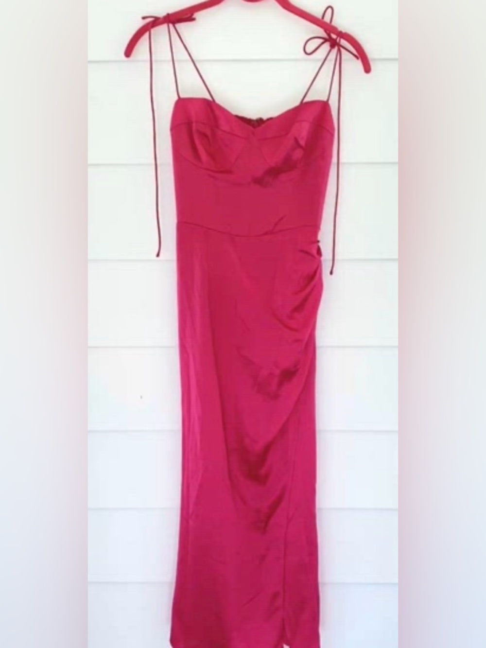 Reformation Marguerite Flambe Evening Dress